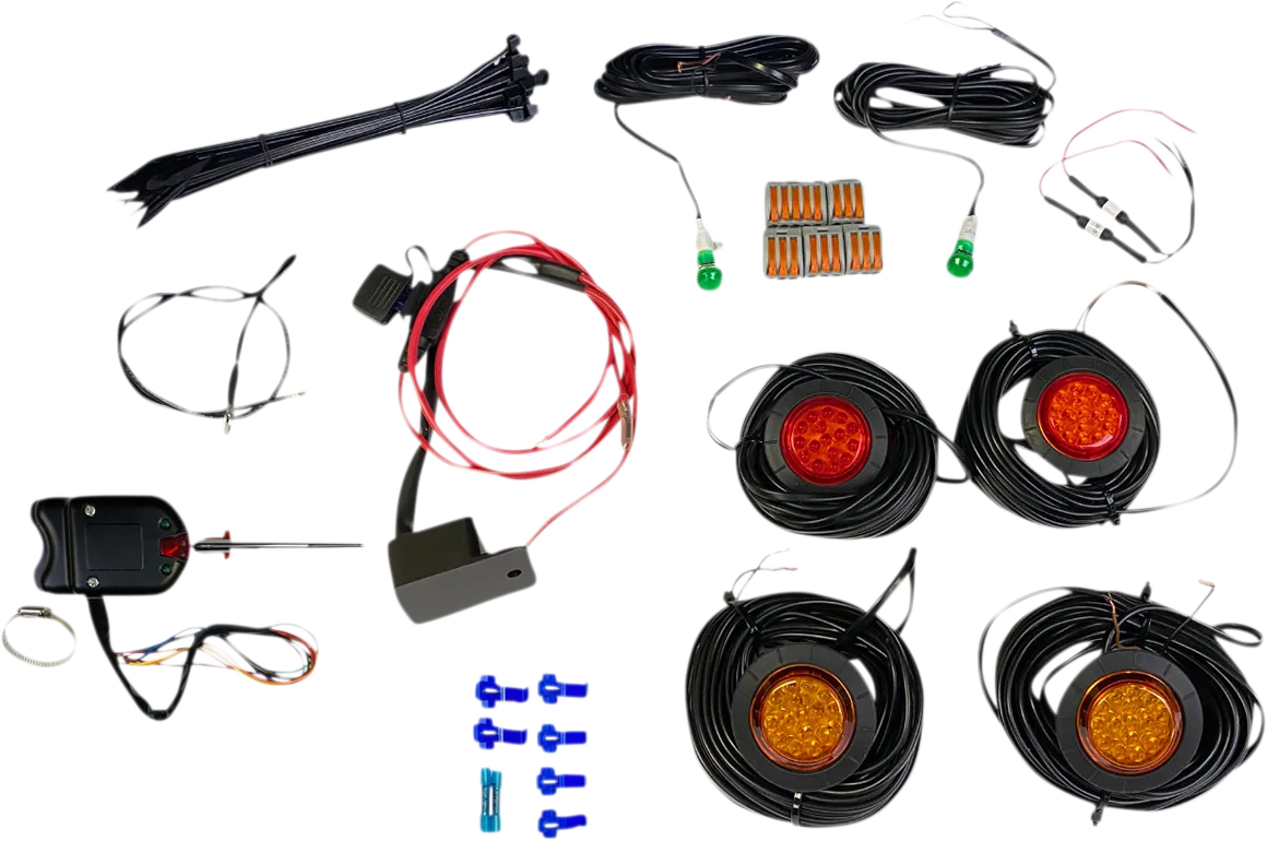 Universal LED Turn Signal Kit with Steering Column Switch