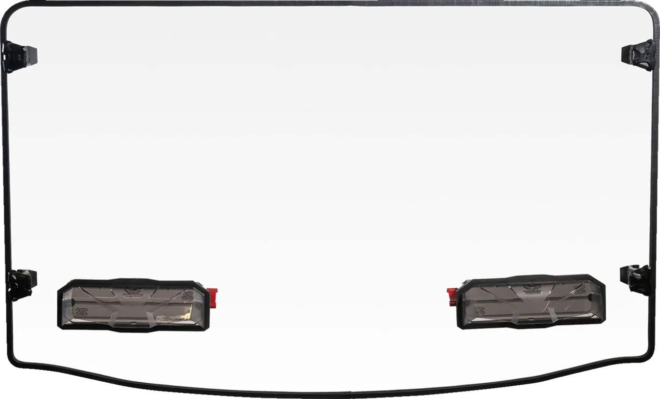 Tool-less Versa-Vent Windshield