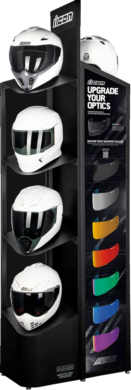 ICON 8-HELMET RACK