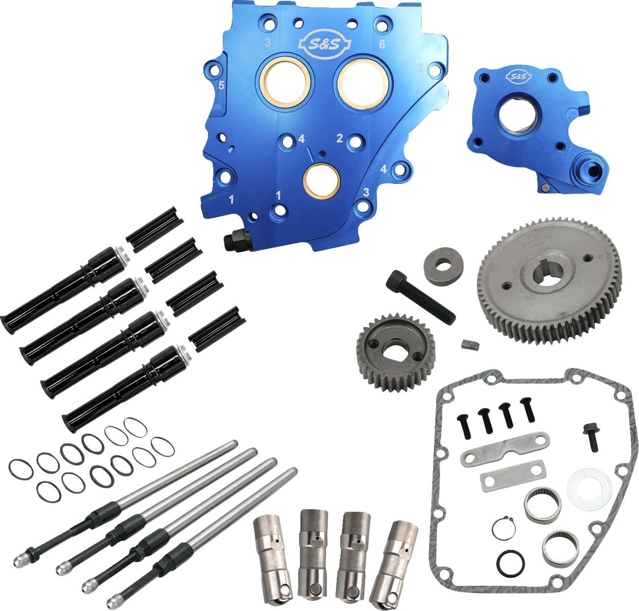 Cam Chest Kit without Cams for Gear Drive Twin Cam
