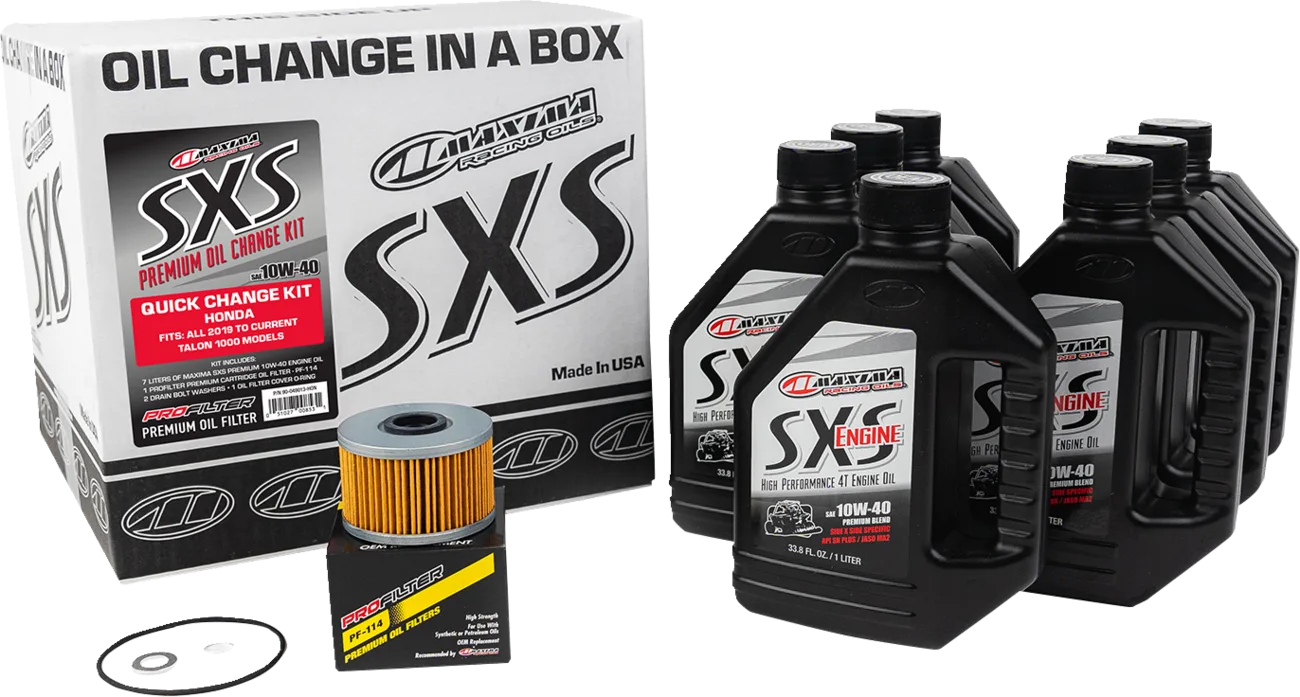 UTV Synthetic Quick Oil Change Kit