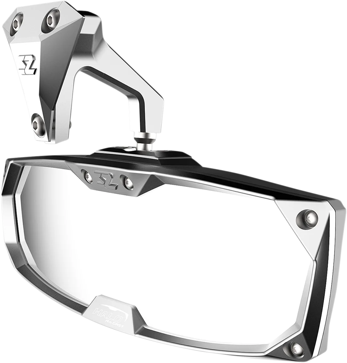 Halo R Rear View Mirror with Cast Aluminum Bezel - Maverick X3