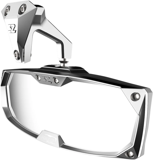 Halo R Rear View Mirror with Cast Aluminum Bezel - Maverick X3