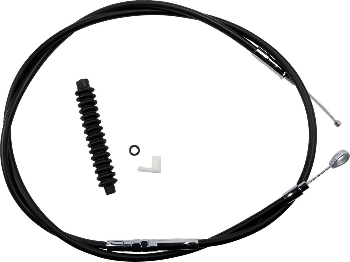 High-Efficiency Black Vinyl Clutch Cable