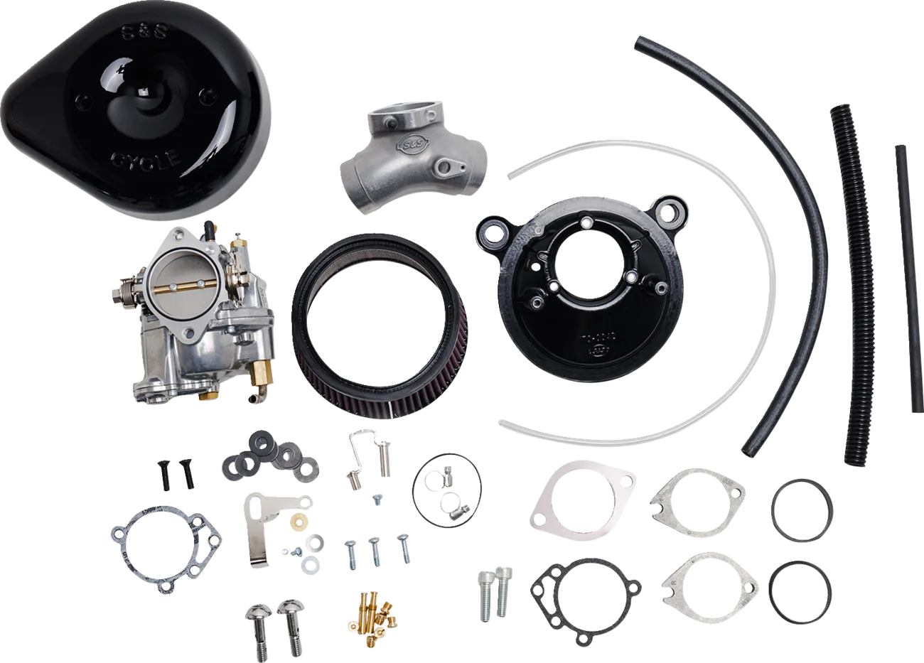 Super E Carburetor with Stealth Air Cleaner Kit