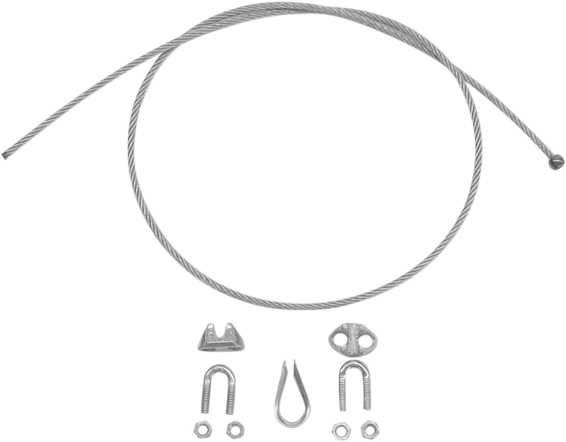 Electric Plow Lift Replacement Components — Loop End Cable