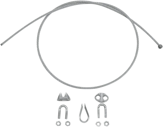 Electric Plow Lift Replacement Components — Loop End Cable