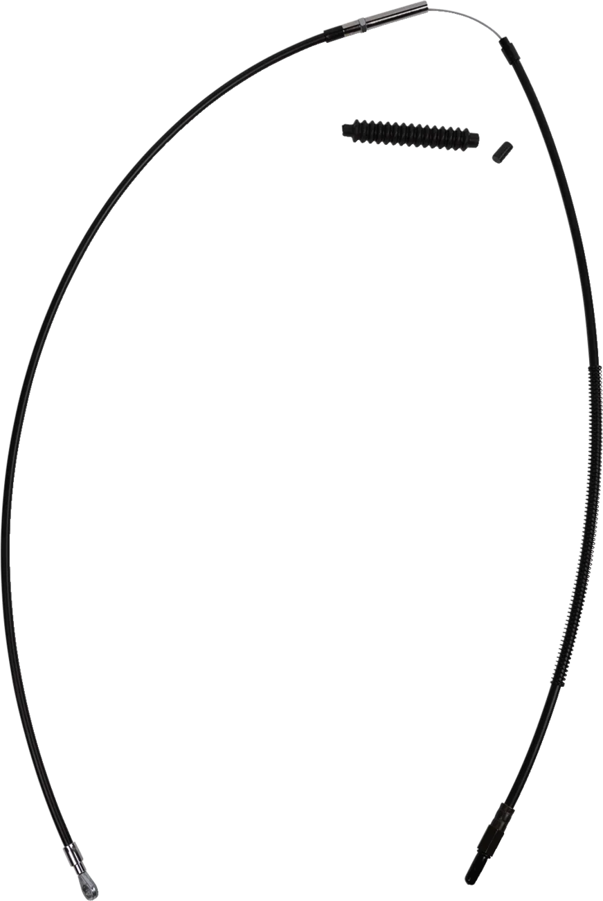 High-Efficiency Black Vinyl Clutch Cable