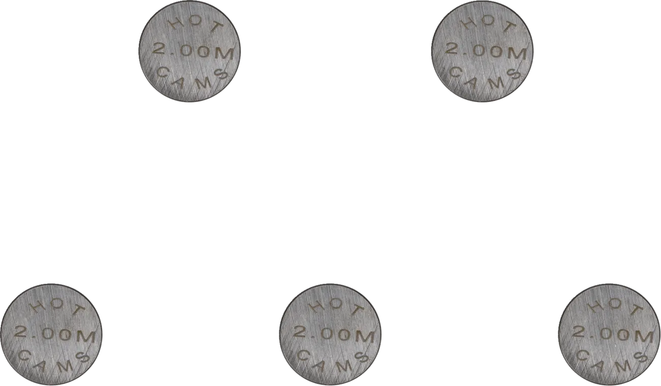 Replacement Valve Shims