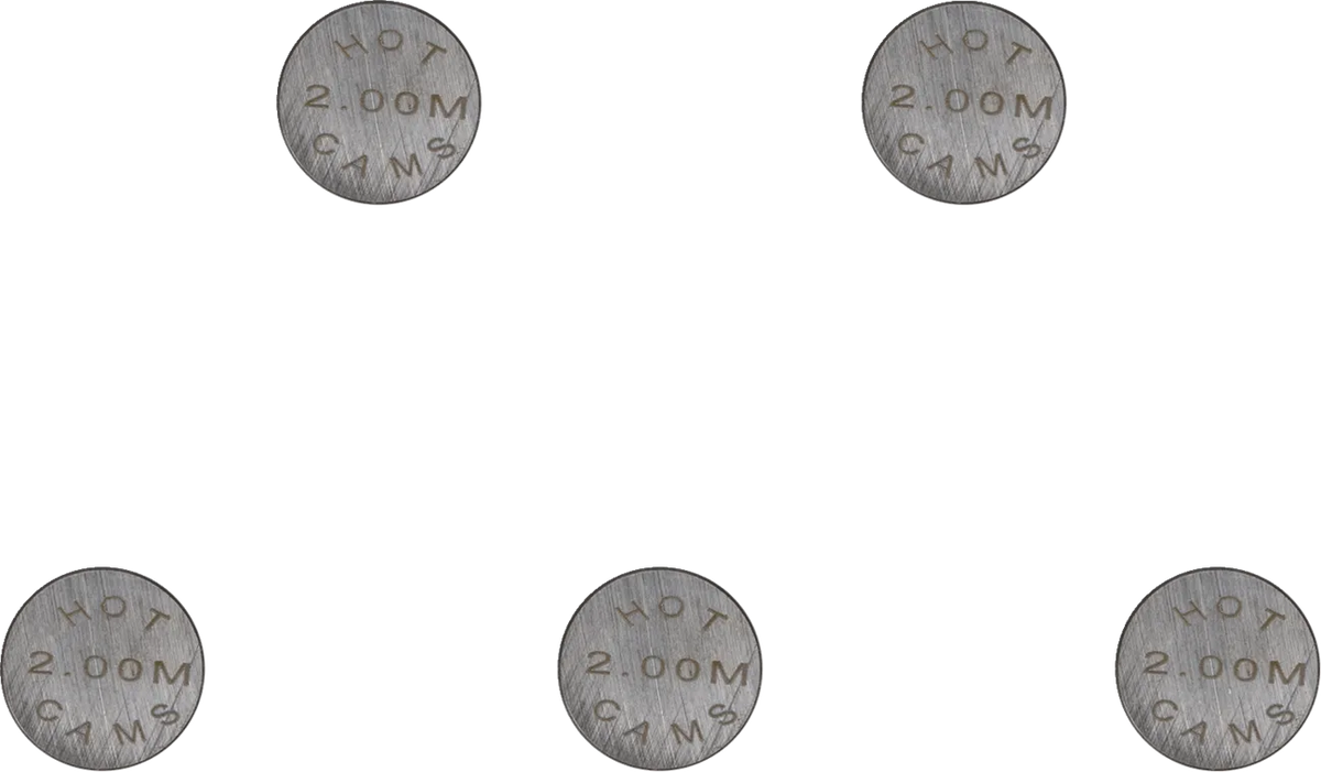 Replacement Valve Shims