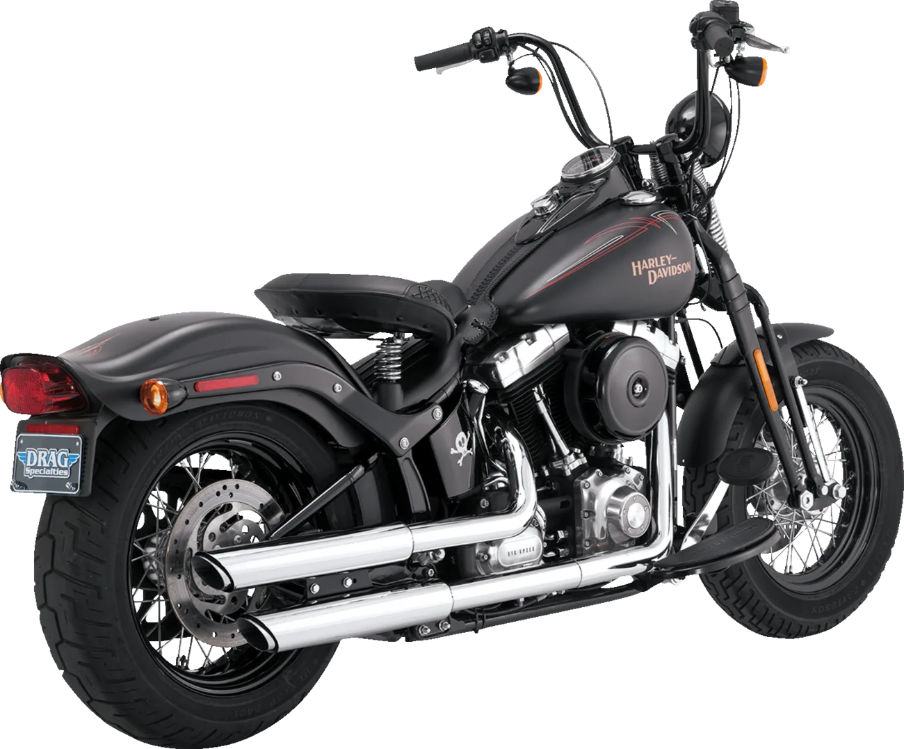 3" Twin Slash Slip-On Mufflers