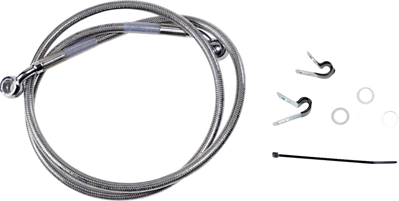 Extended Length Stainless Steel Brake Line Kit
