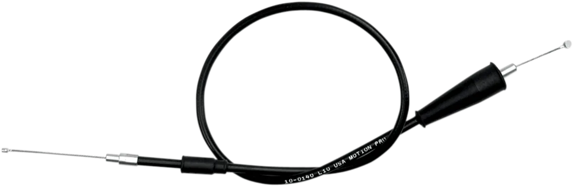 Black Vinyl Throttle Cable