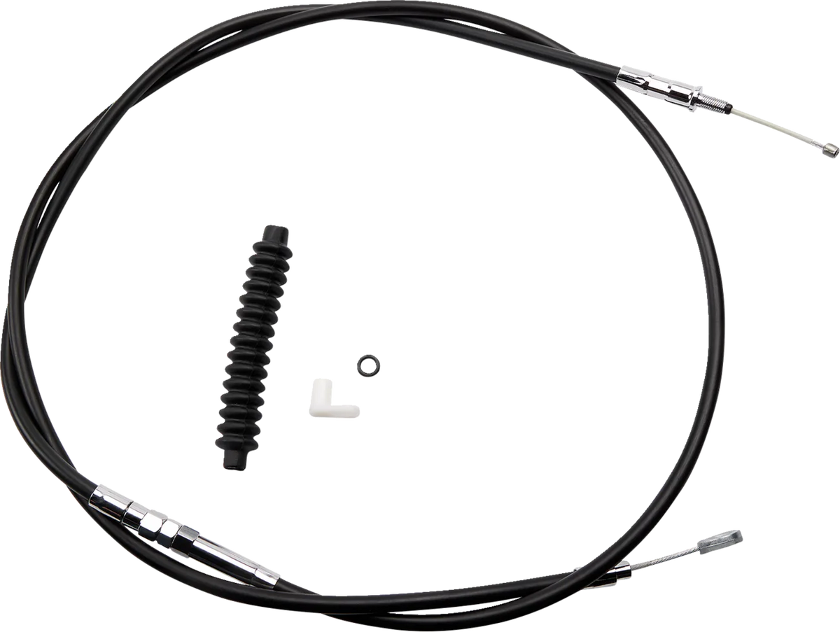 High-Efficiency Black Vinyl Clutch Cable