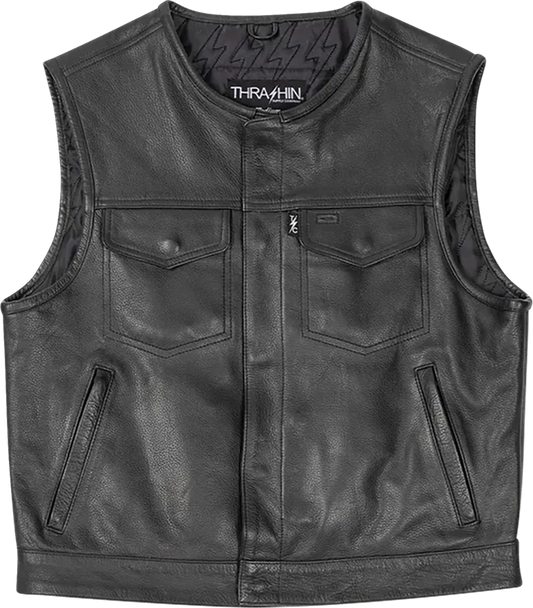 Encinal Leather Shorty Riding Vest