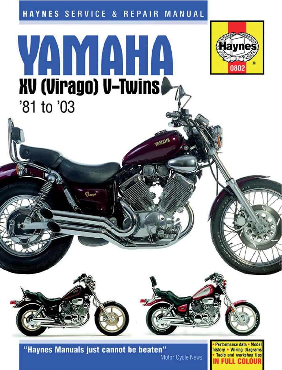 Motorcycle Repair Manual — Yamaha