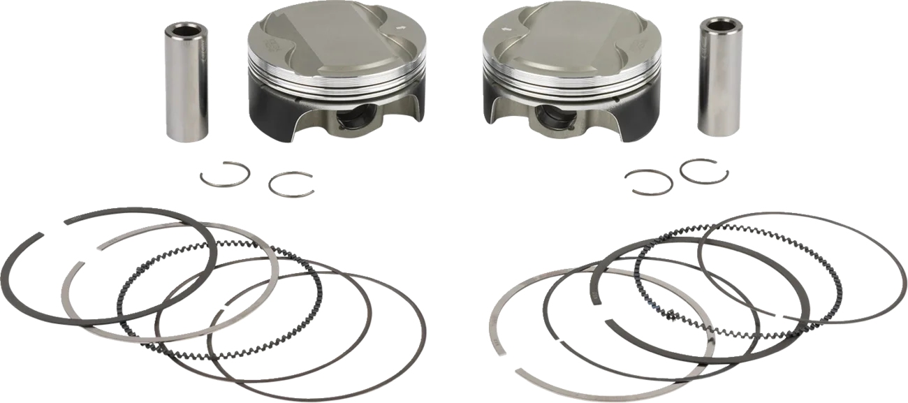 Piston Kit Anodize Crown