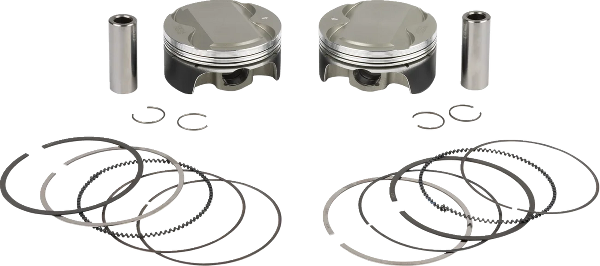 Piston Kit Anodize Crown