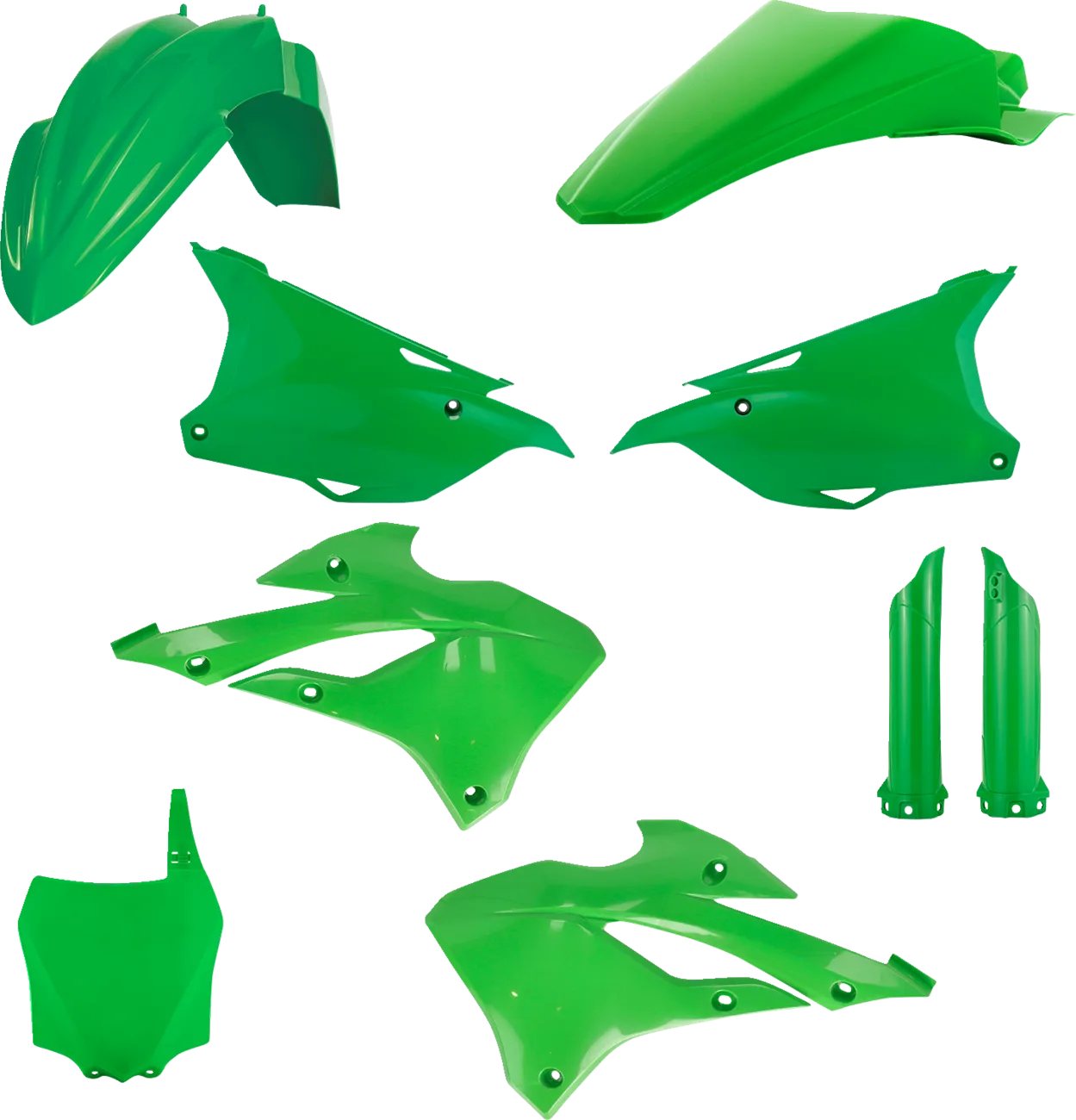 Full Replacement Plastic Kit For Kawasaki