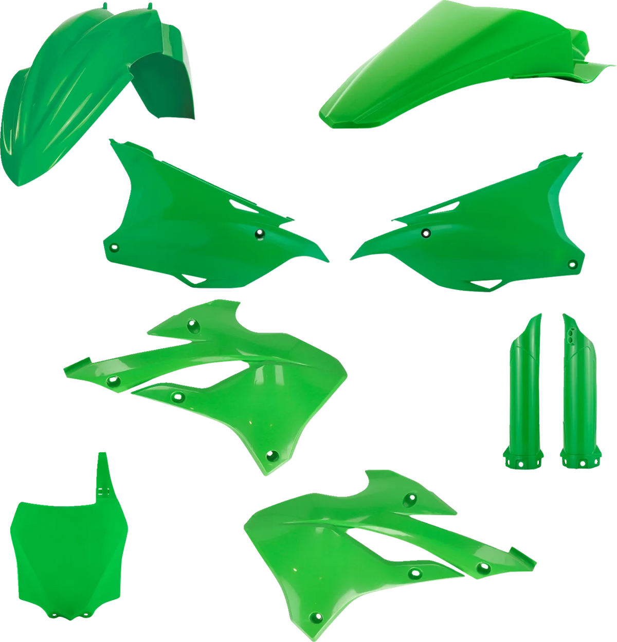 Full Replacement Plastic Kit For Kawasaki