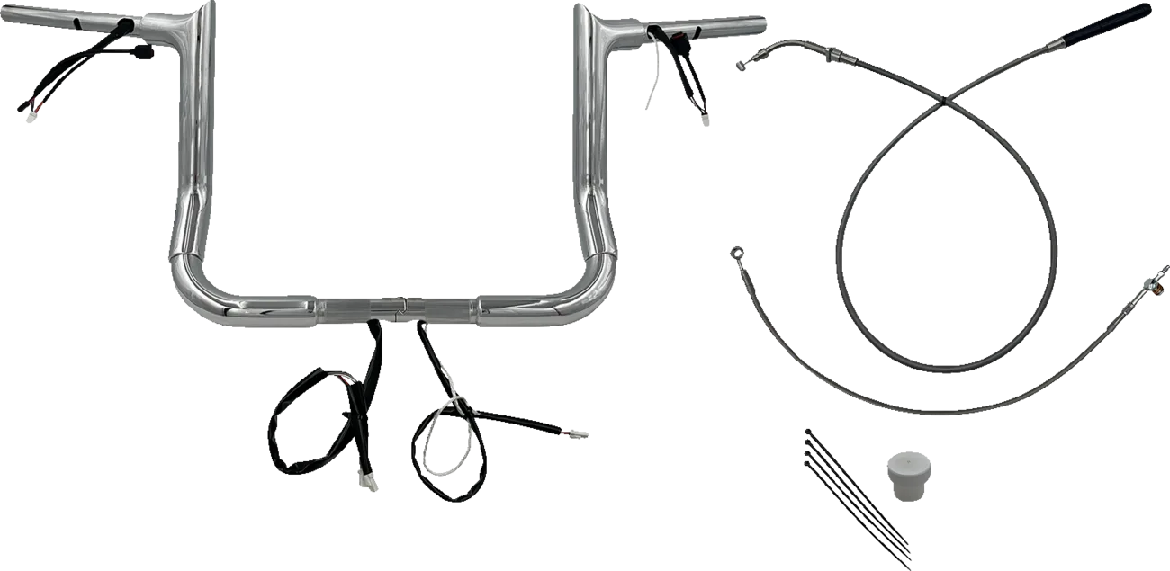 1-1/2" EZ Install Pointed Top Handlebar