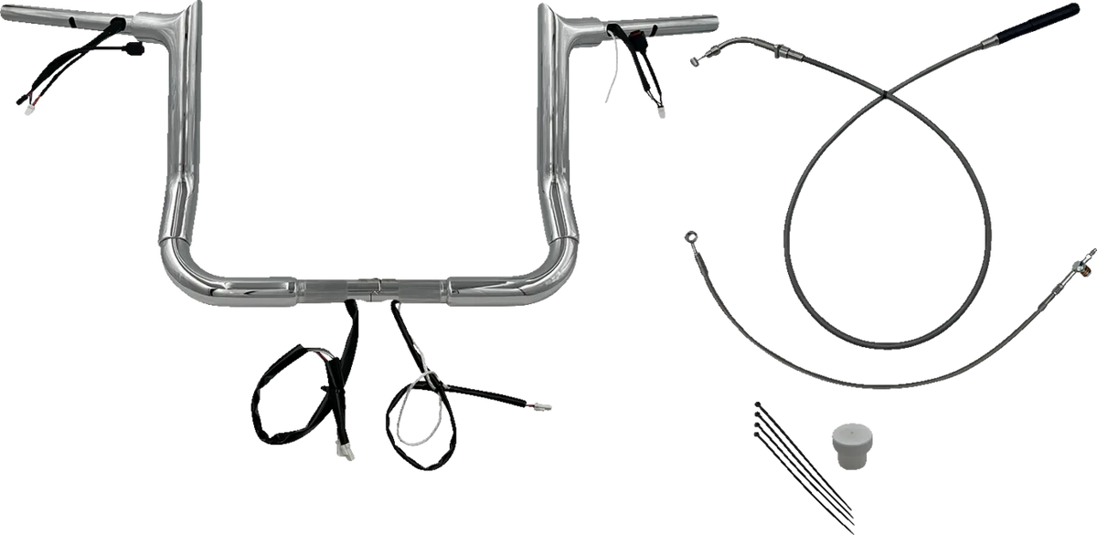 1-1/2" EZ Install Pointed Top Handlebar