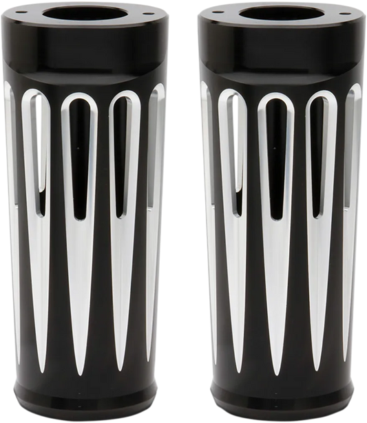 Aluminum Fork Boot Covers — Deep Cut