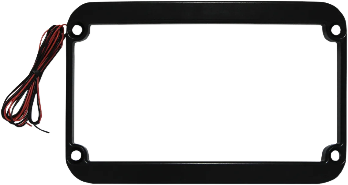 The One Rear Fender Lighted License Frame