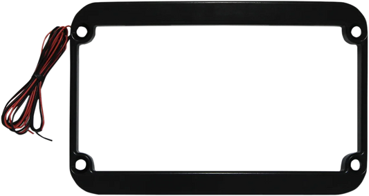 The One Rear Fender Lighted License Frame