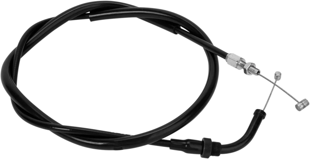 Black Vinyl Throttle Cable