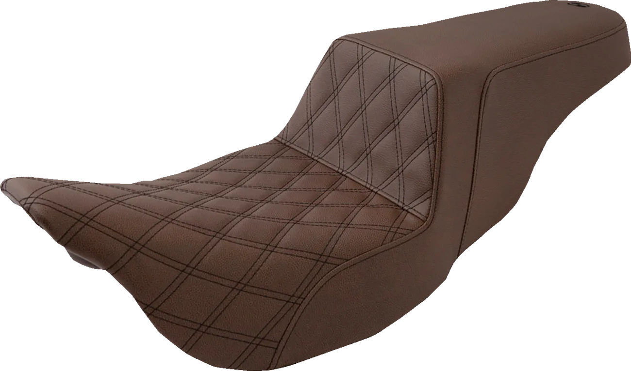 Step-Up Seat — Front Lattice Stitch