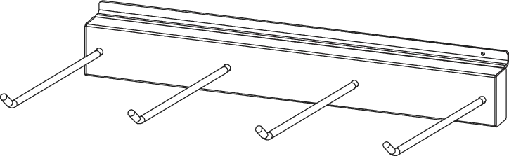 Slatwall Display Accessory Kit