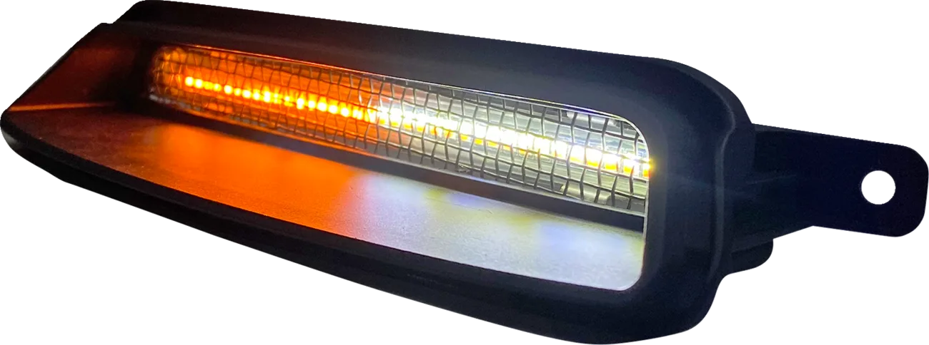 Dynamic LED Fairing Vent Insert