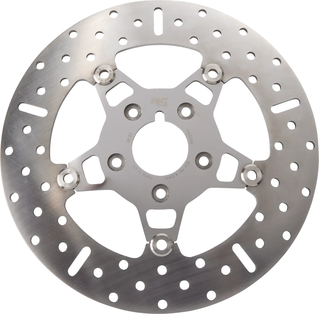 FSD Series Stainless Steel Front Brake Rotor for Big Twins