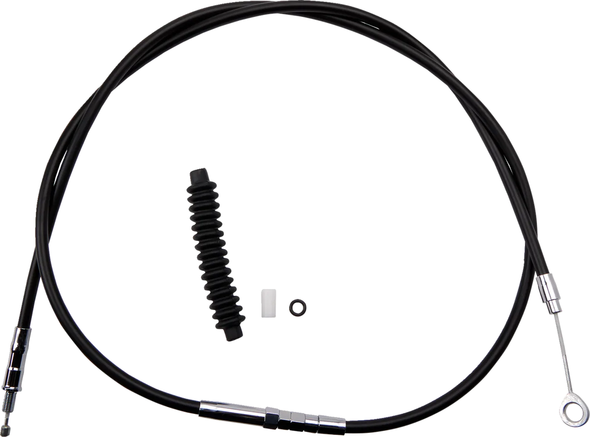 High-Efficiency Black Vinyl Clutch Cable