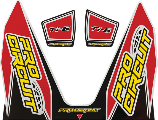 Ti-6 Exhaust Decals