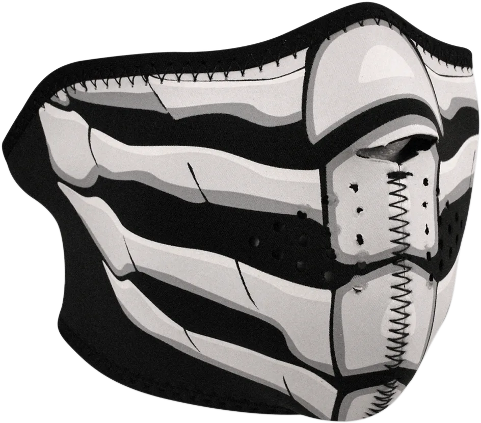 Neoprene Half Mask — Glow-in-the-Dark