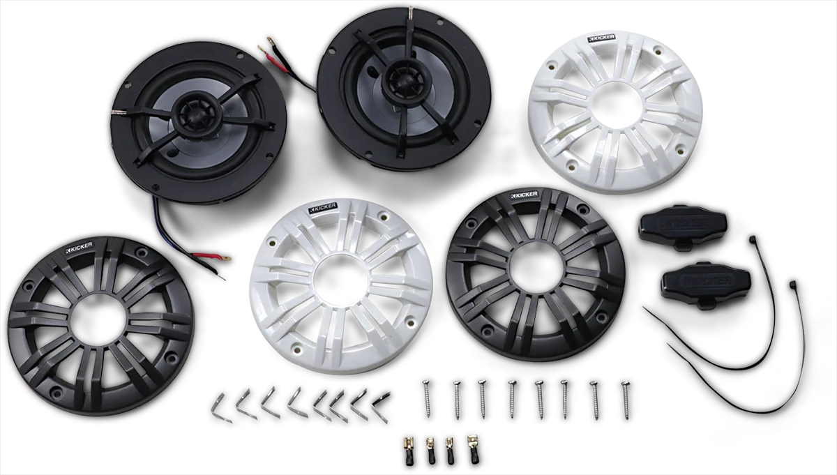4" All-Weather Coaxial Speakers