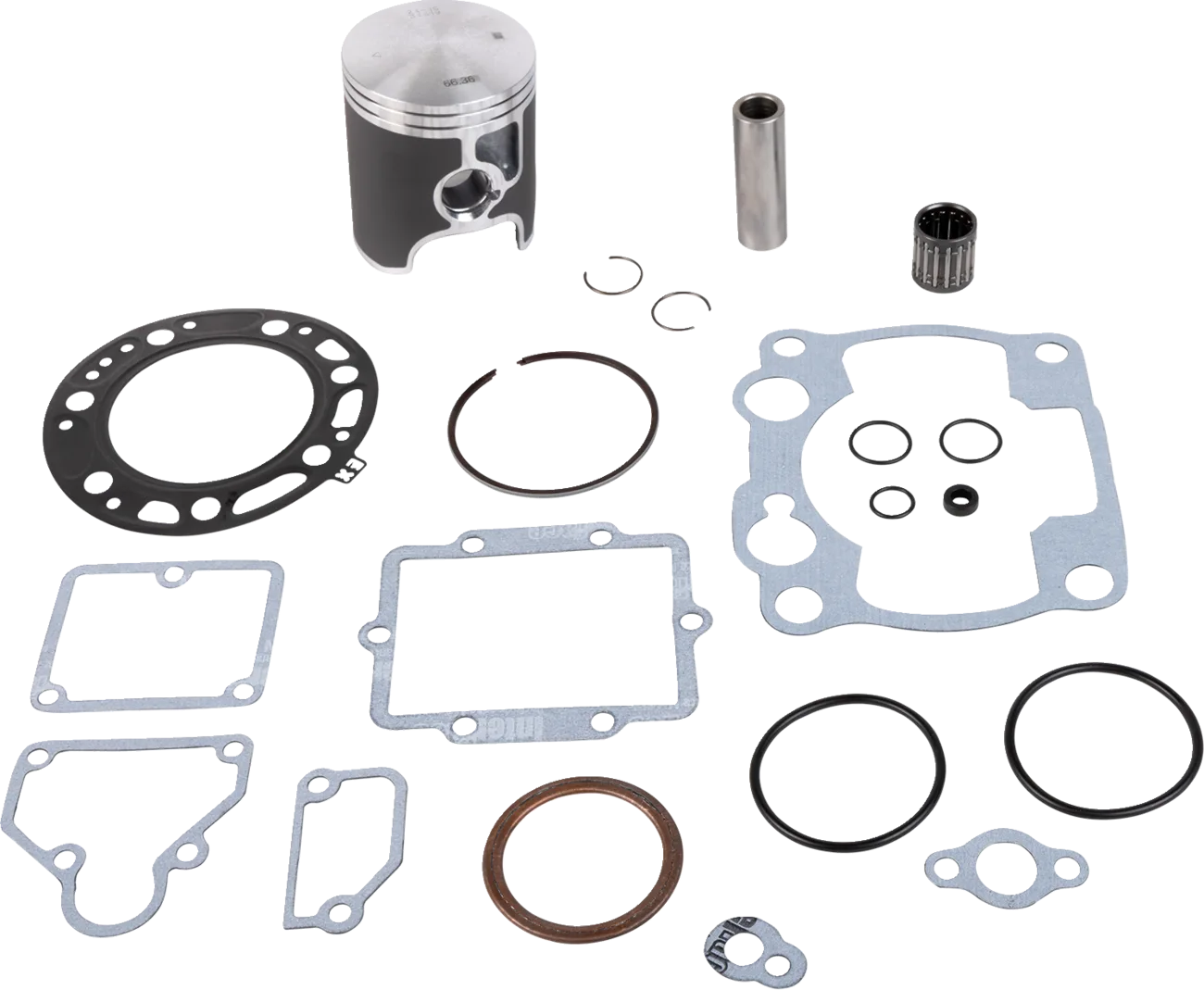 Top End Piston Kit Cast Replica for 2-Stroke