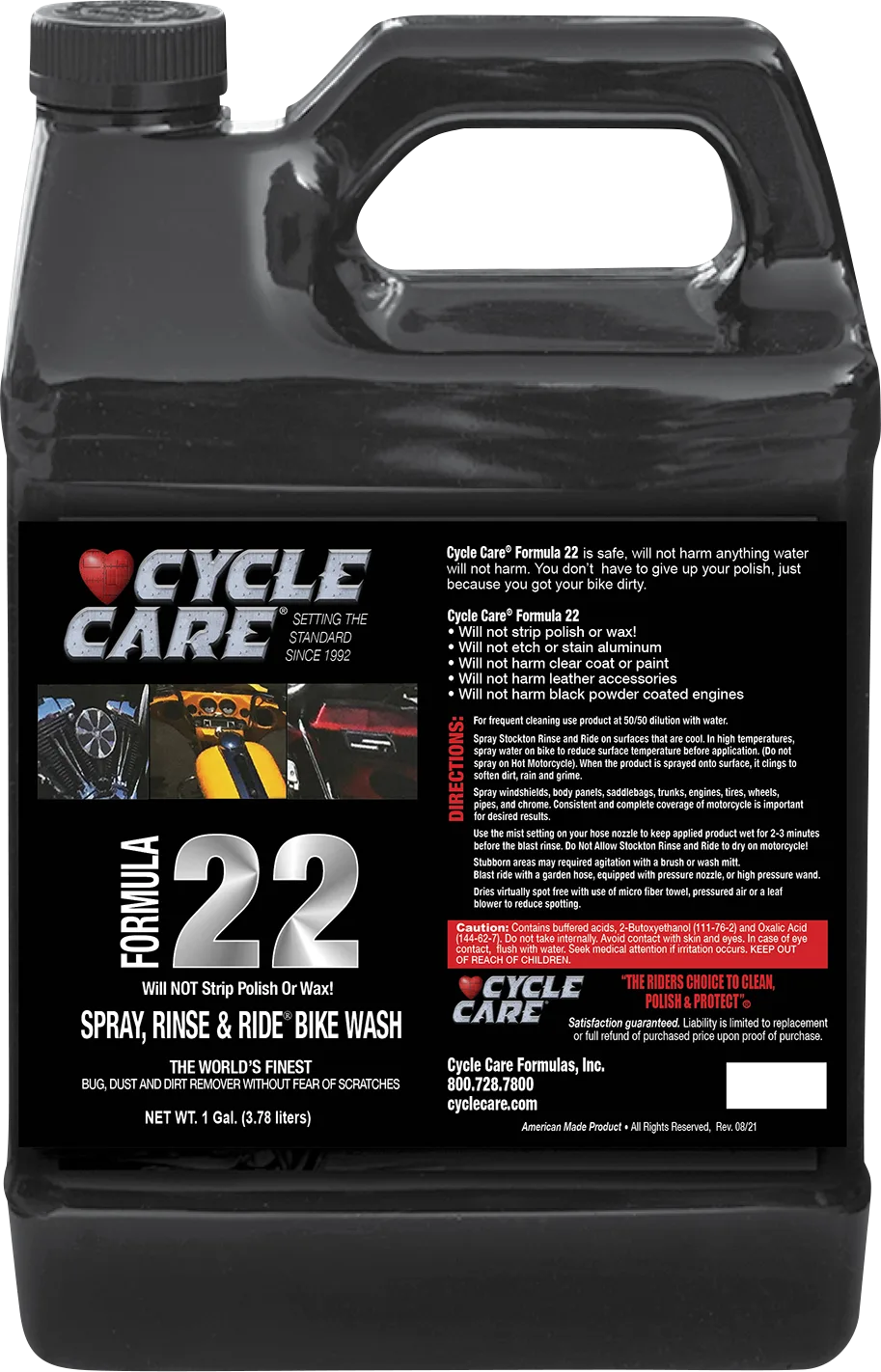 Formula 22 Spray, Rinse & Ride® Cleaner