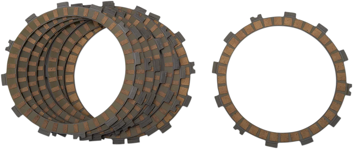 Clutch Plate Kit — Fiber/Cork