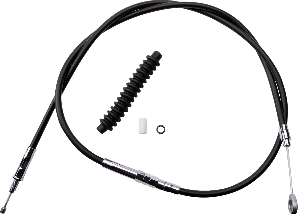 High-Efficiency Black Vinyl Clutch Cable