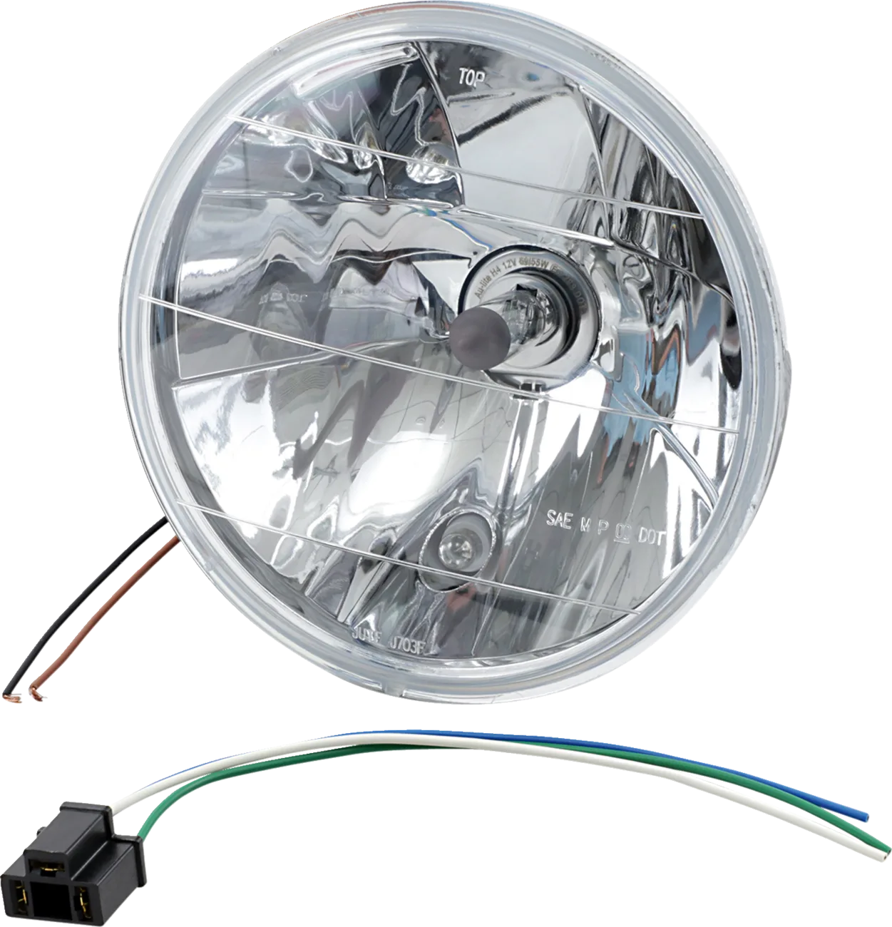 7" Headlight With Running Light