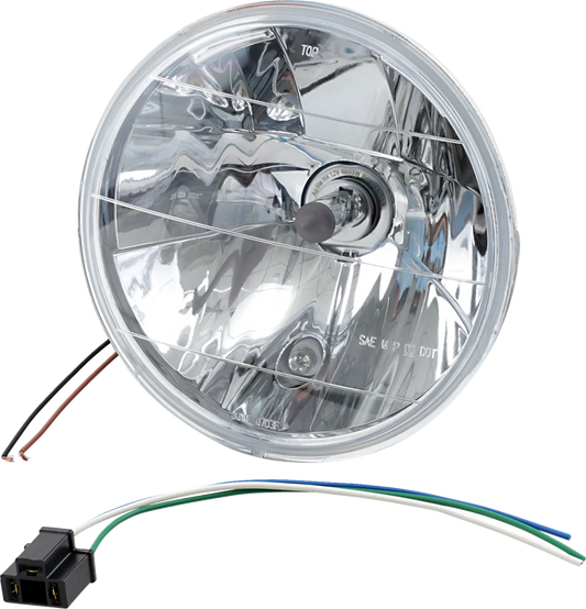 7" Headlight With Running Light