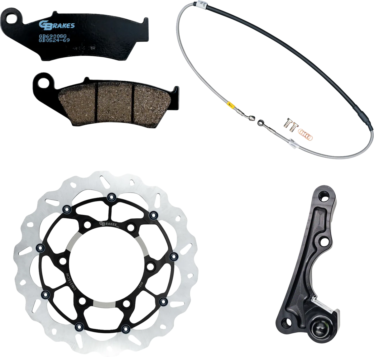 Solid Mount Brake Rotor Kit