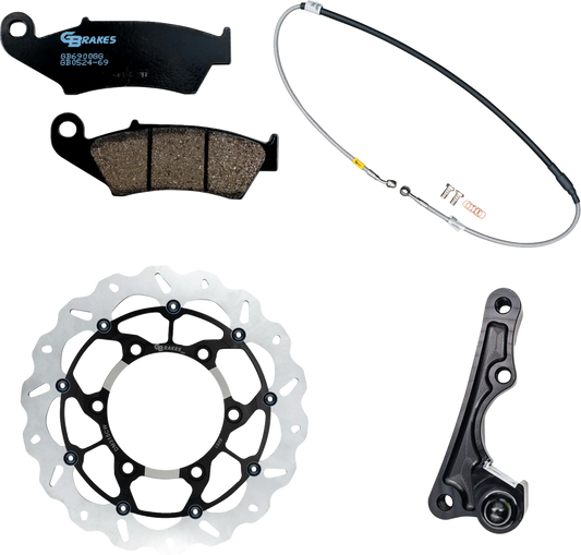 Solid Mount Brake Rotor Kit
