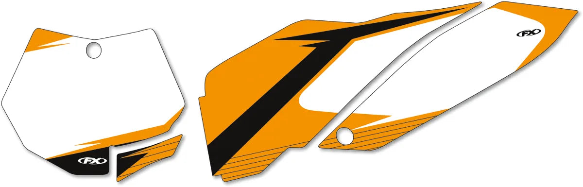 Pre-Cut Graphic Number Plate Kit