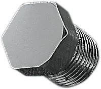 Chrome Hex Drain Plug