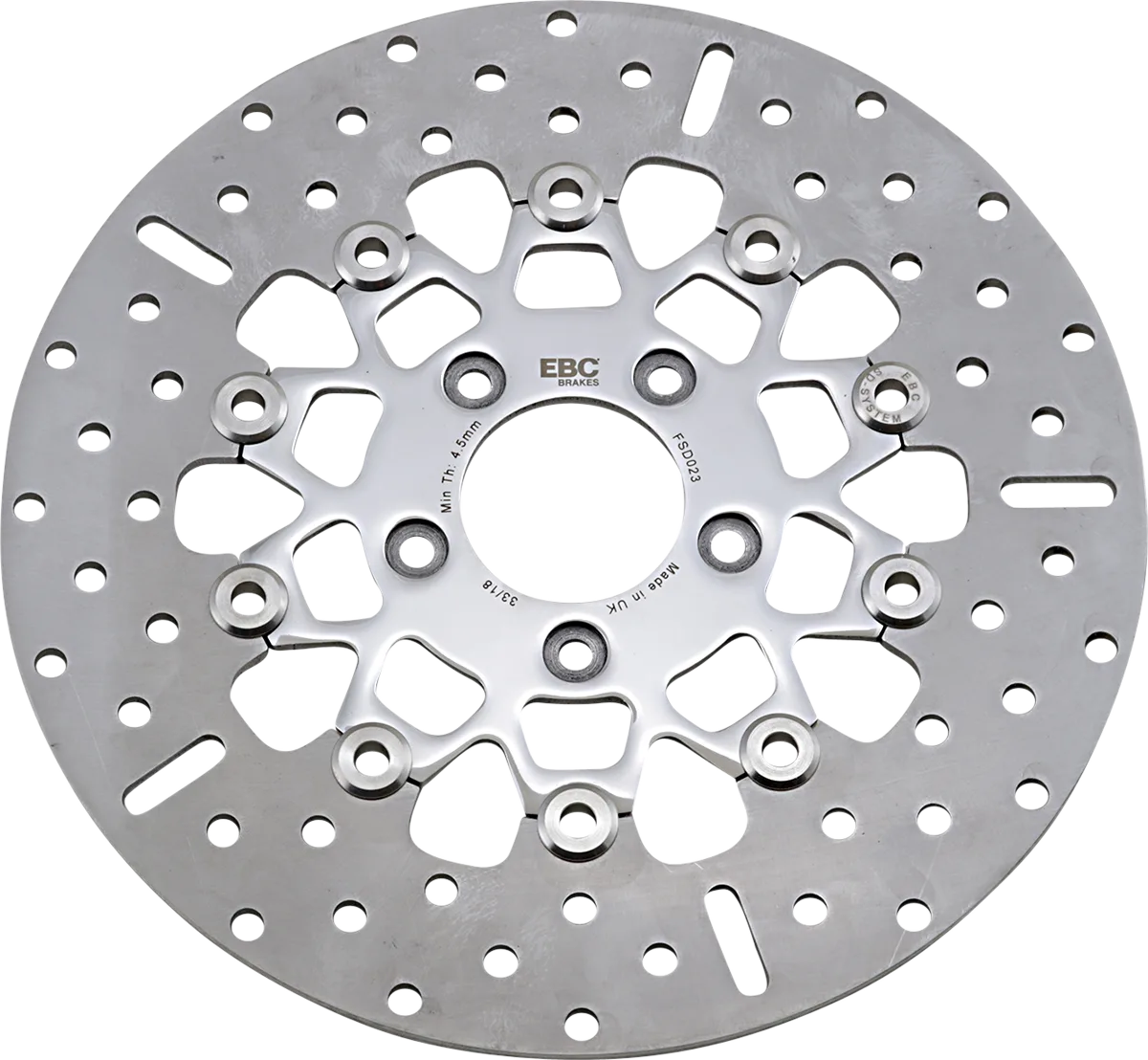 FSD Series Stainless Steel Front Brake Rotor for Big Twins