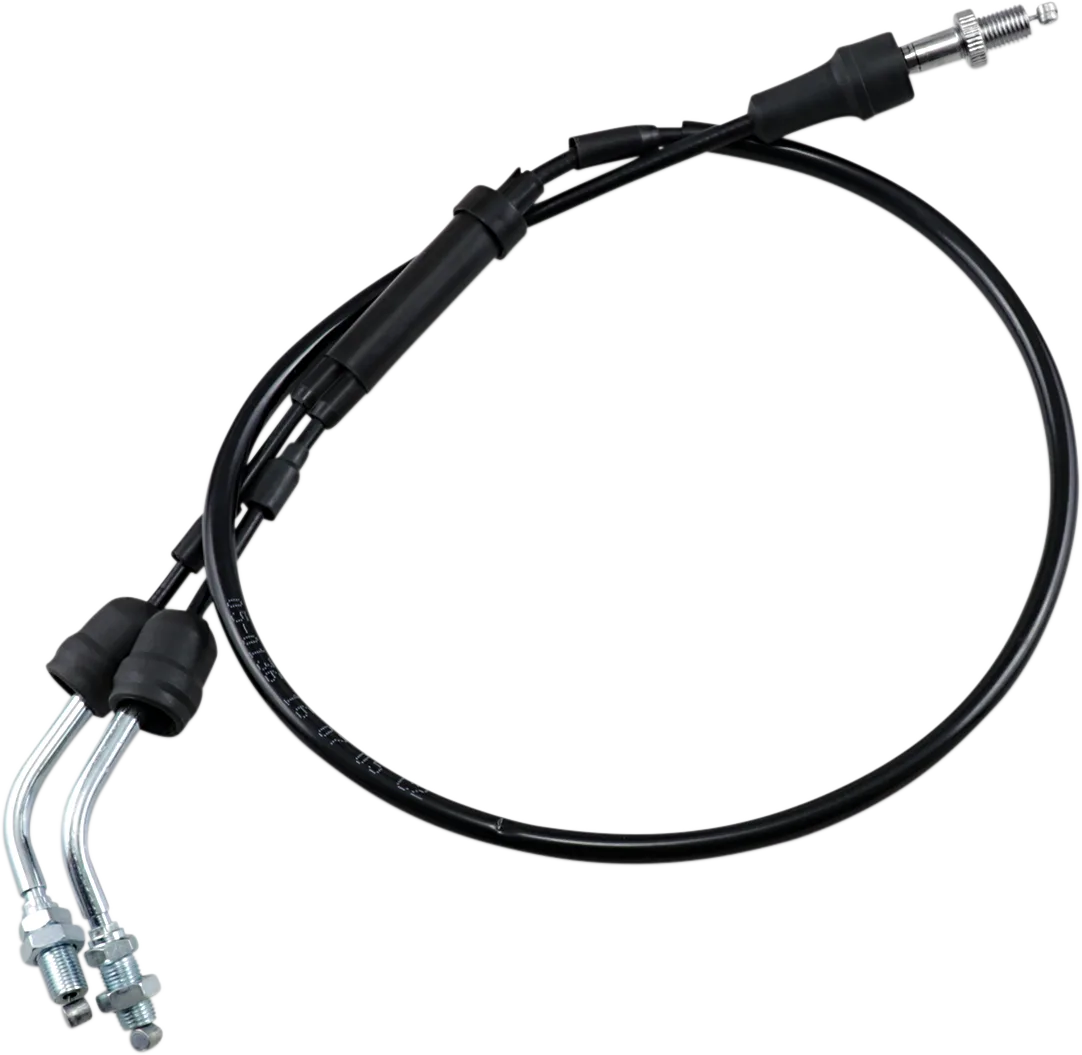 Black Vinyl Throttle Cable